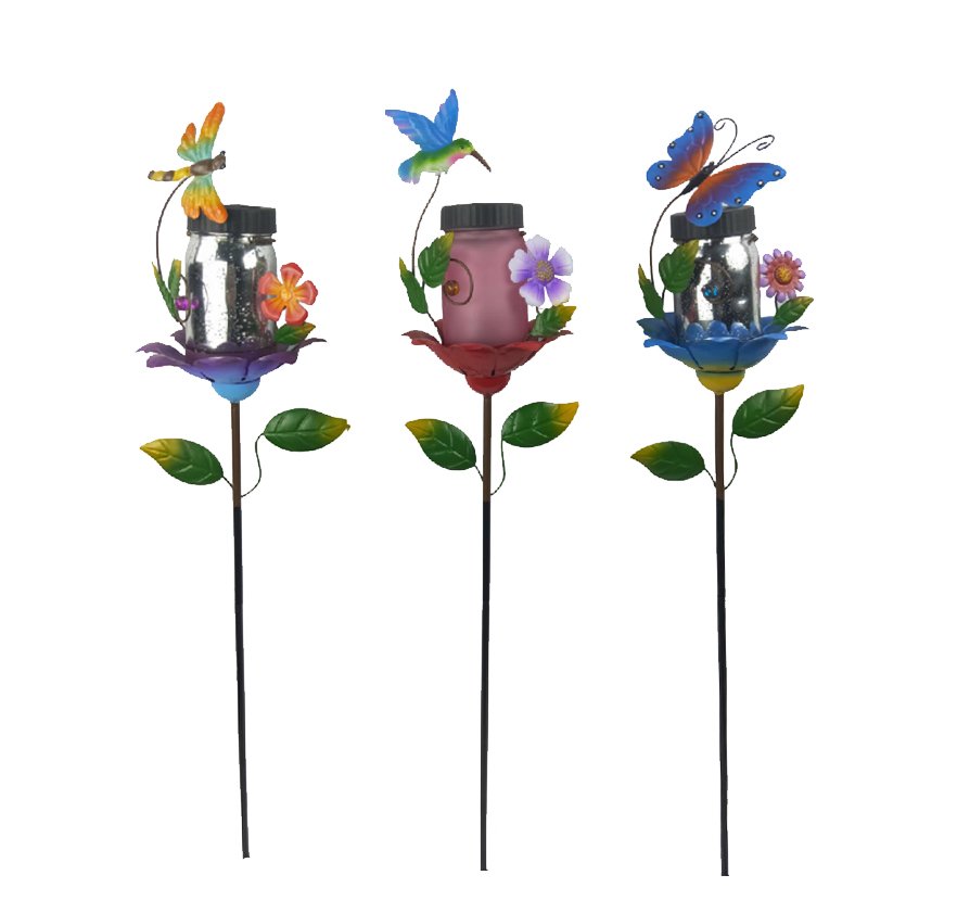 LED Solar Butterfly Garden Stake