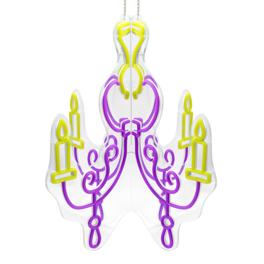 Indoor Halloween neon pendant light